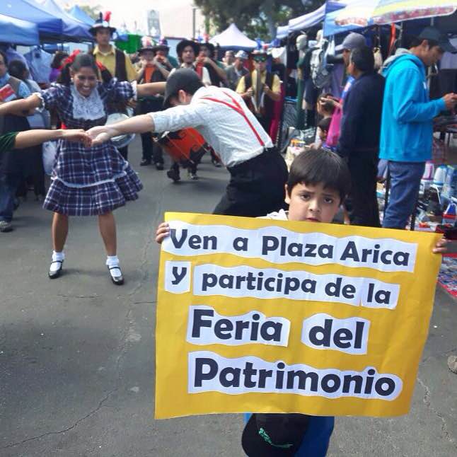 Patrimonio plaza Arica