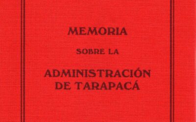 Memoria sobre la administración de Tarapacá
